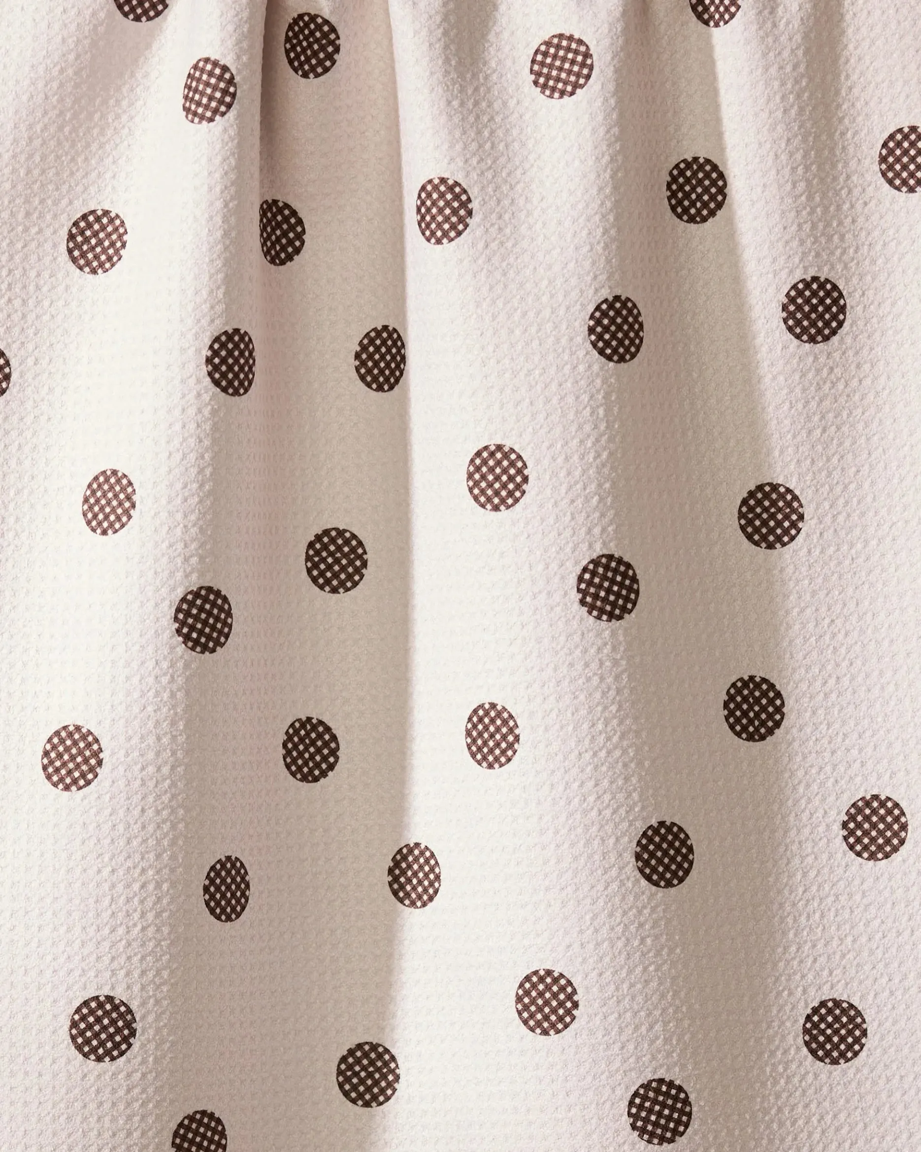 GEOMETRY Polka Picnic Tea Towel