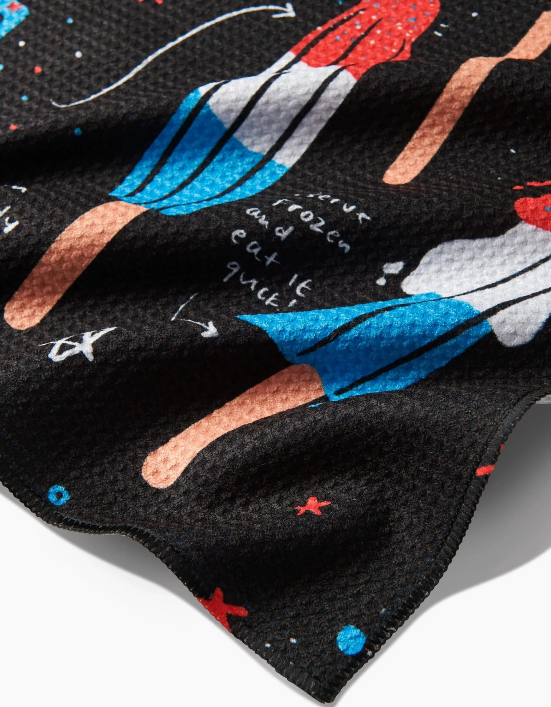 GEOMETRY Popsicles Tea Towel