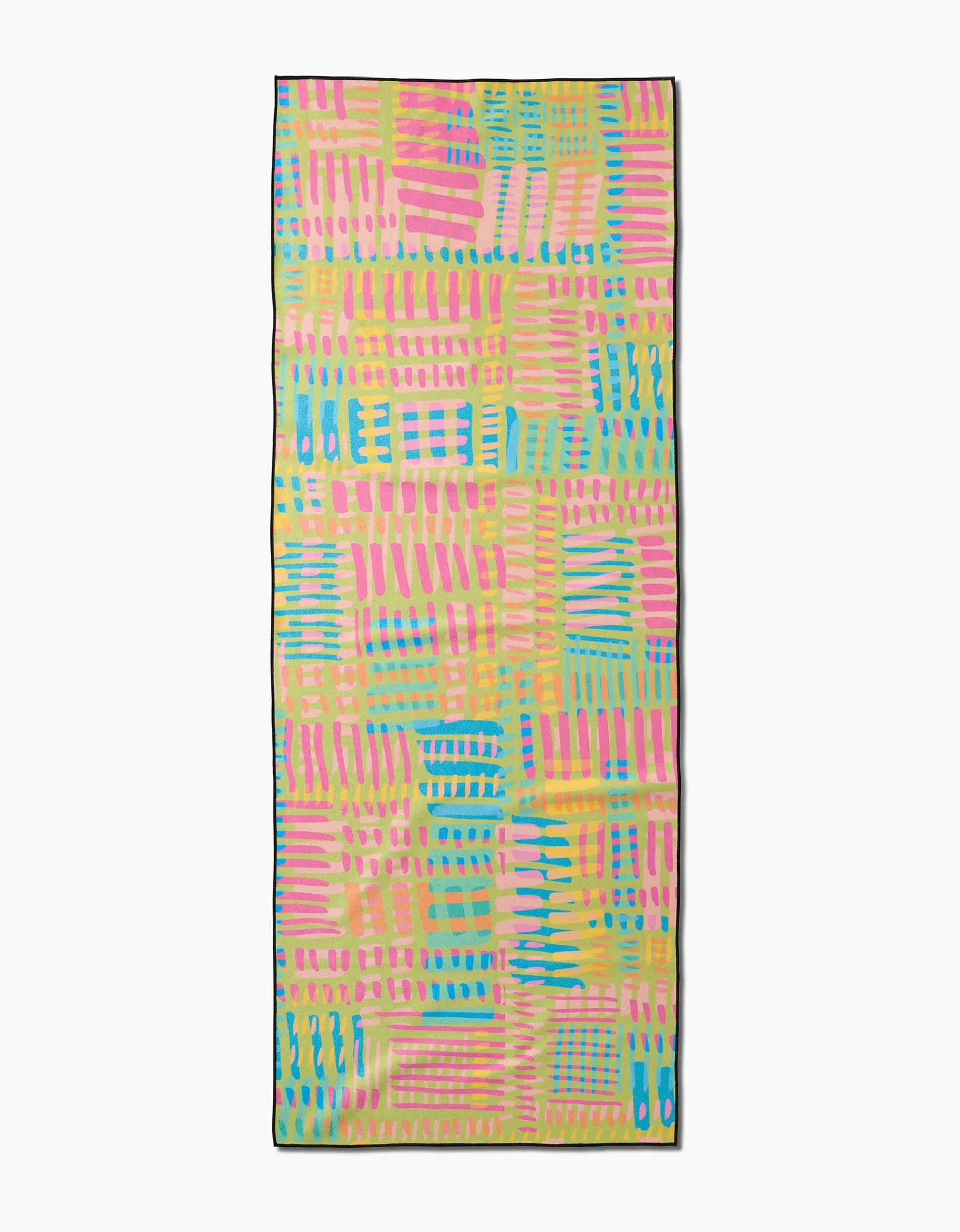 GEOMETRY Positive Vibes Yoga Towel
