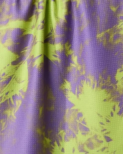 GEOMETRY Potion Purple Tea Towel