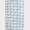 GEOMETRY Preppy - Emerald French Blue Tea Towel