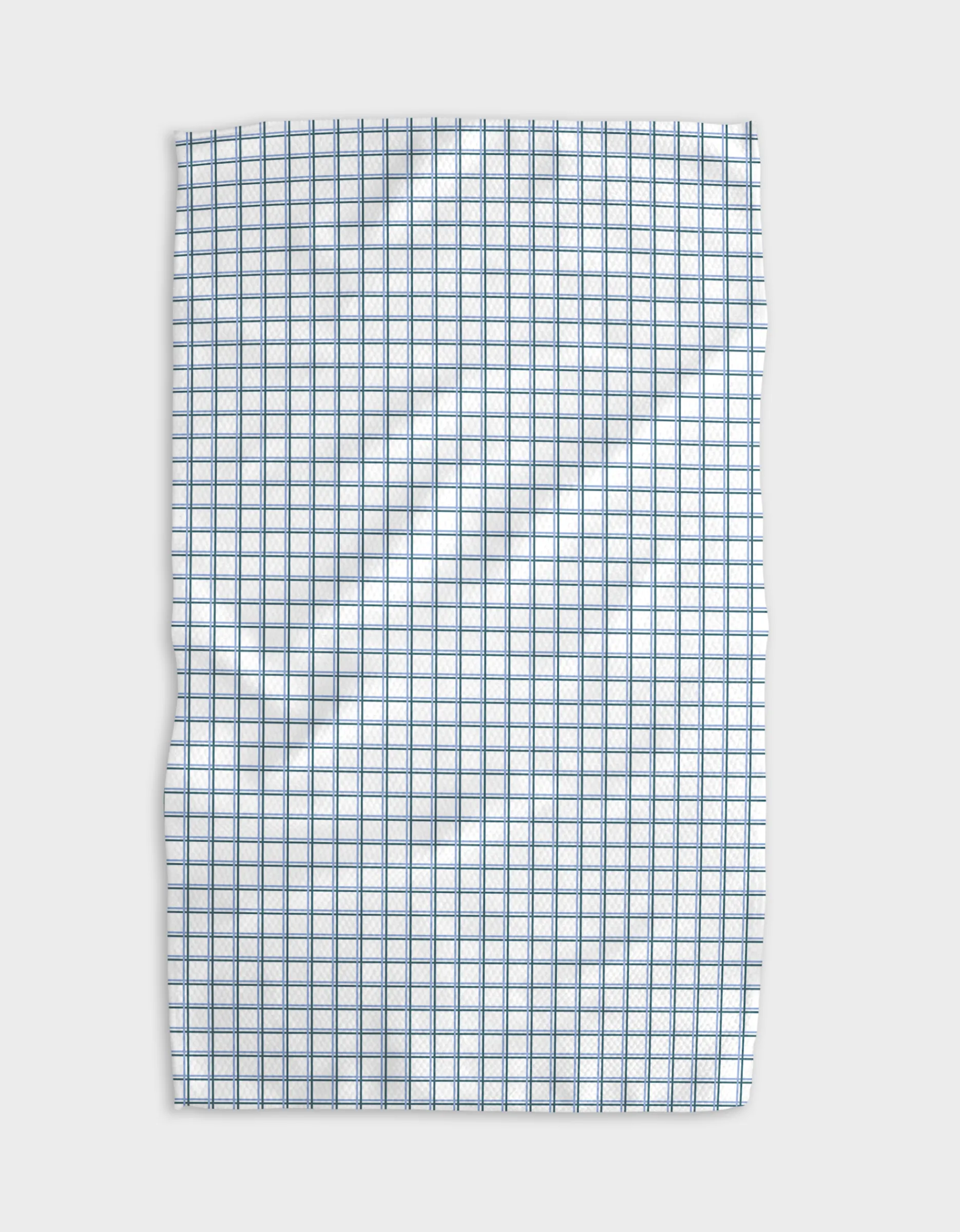 GEOMETRY Preppy - Emerald French Blue Tea Towel