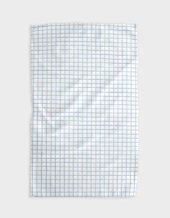 GEOMETRY Preppy - French Blue Mint Tea Towel