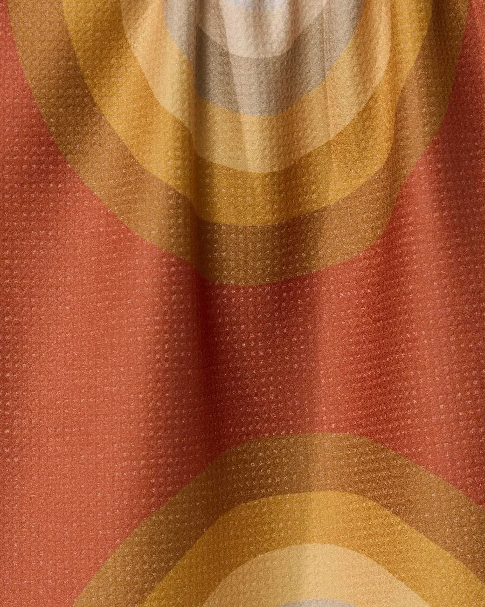 GEOMETRY Pumpkin Spice Tea Towel