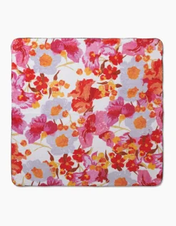 GEOMETRY Pup Florals Plush Towel