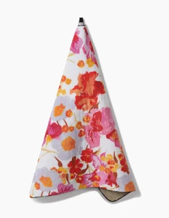 GEOMETRY Pup Florals Plush Towel