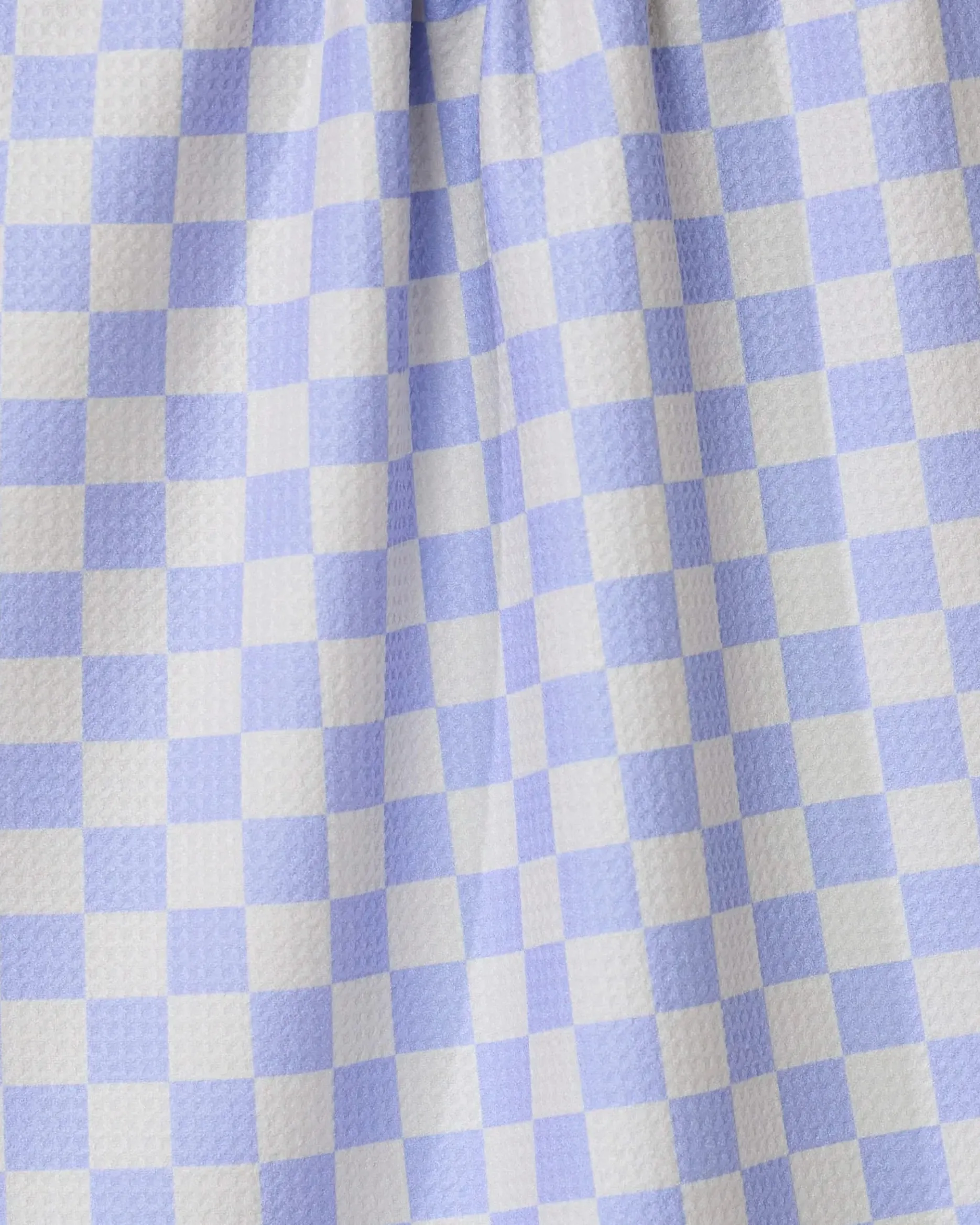 GEOMETRY Purple Picnic Tea Towel