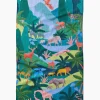 GEOMETRY Rain Forest Tea Towel