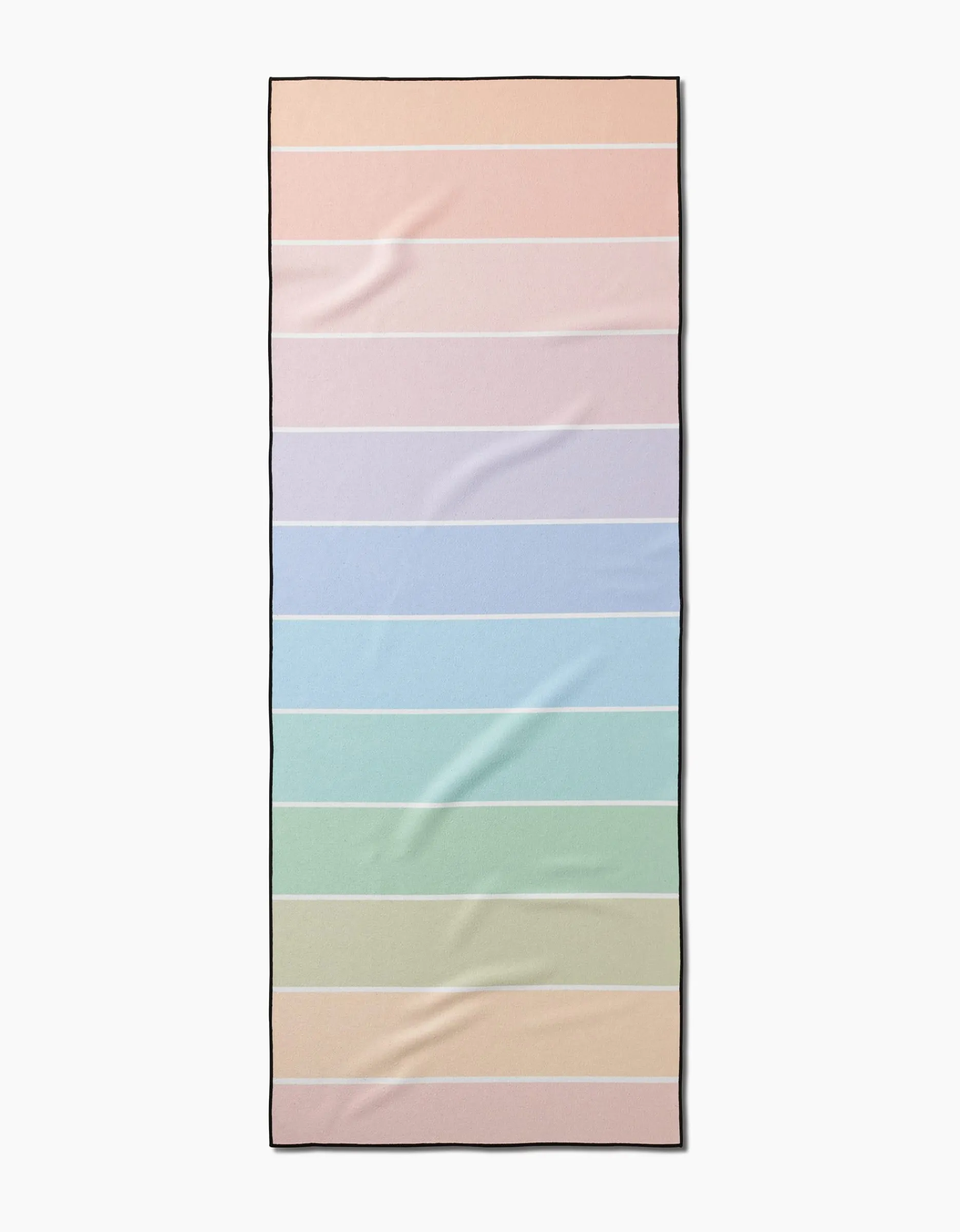 GEOMETRY Rainbow Pastel Yoga Towel
