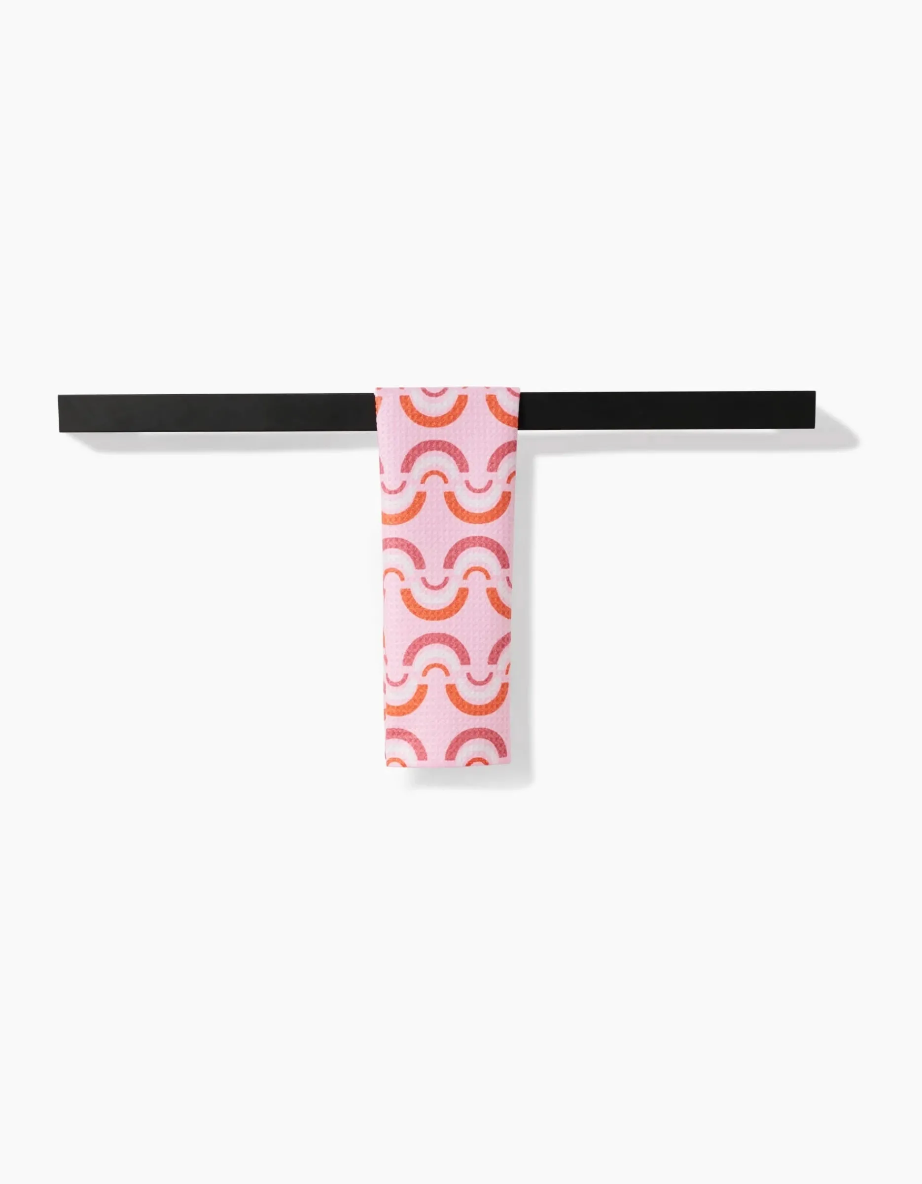 GEOMETRY Rainbow Waves Bar Towel