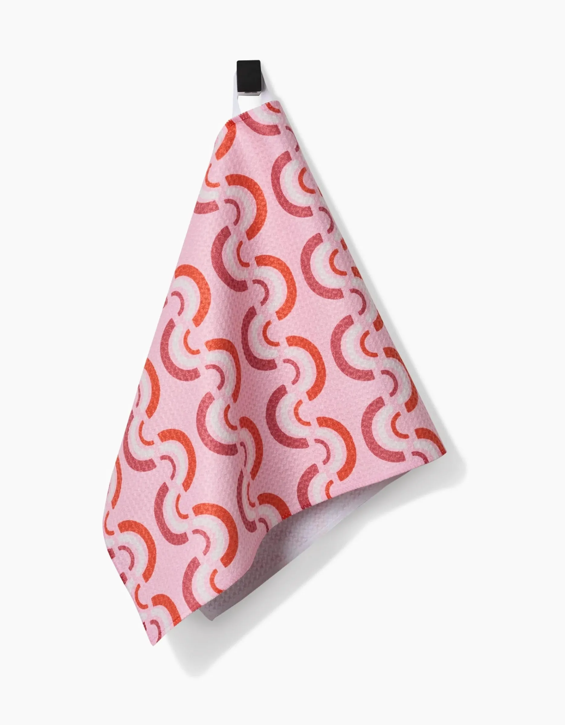 GEOMETRY Rainbow Waves Bar Towel