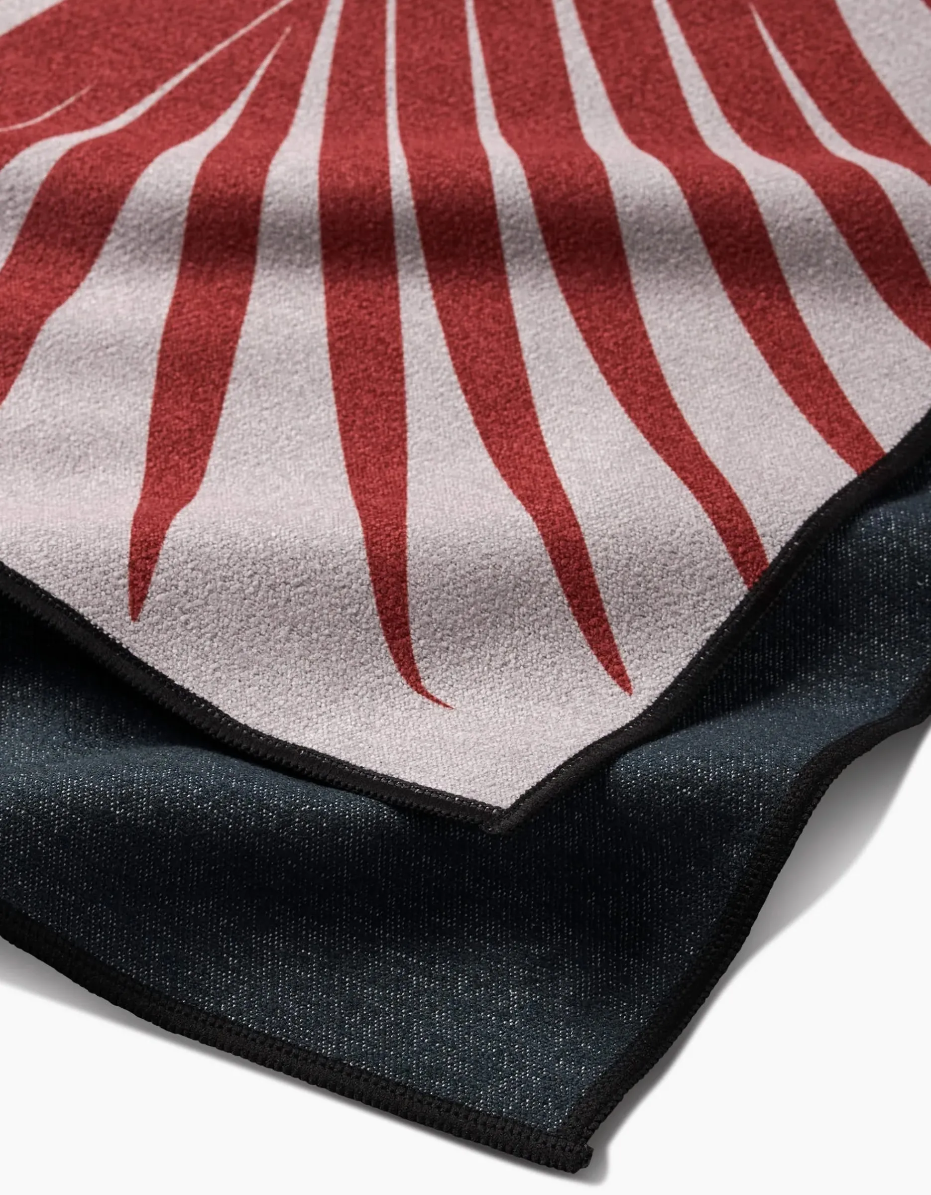GEOMETRY Red Palm Fitness Towel