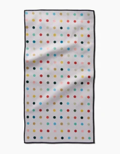 GEOMETRY Retro Dot Fitness Towel