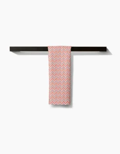 GEOMETRY Retro Geo Bar Towel