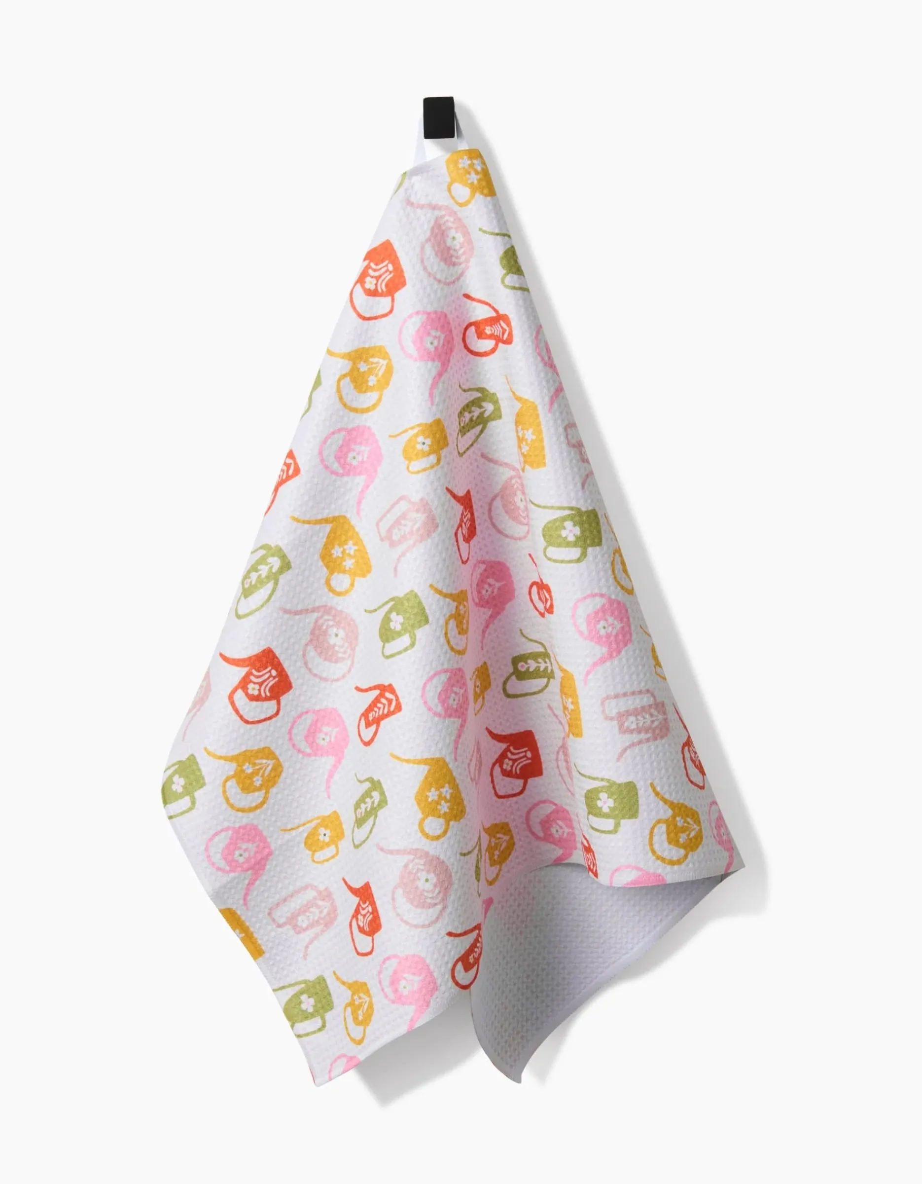 GEOMETRY Retro Watering Cans Tea Towel