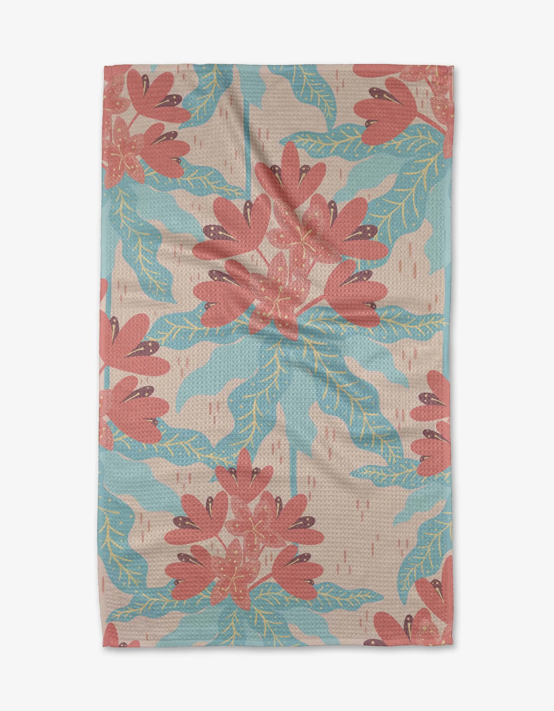 GEOMETRY Rhododendron Tea Towel