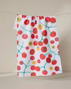 GEOMETRY Ripe Tea Towel
