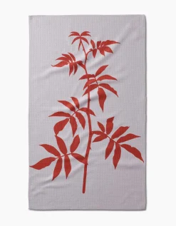 GEOMETRY Rose Tea Towel