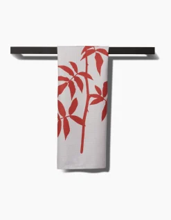 GEOMETRY Rose Tea Towel