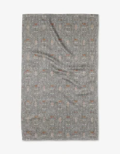 GEOMETRY Rulon Grey Tea Towel