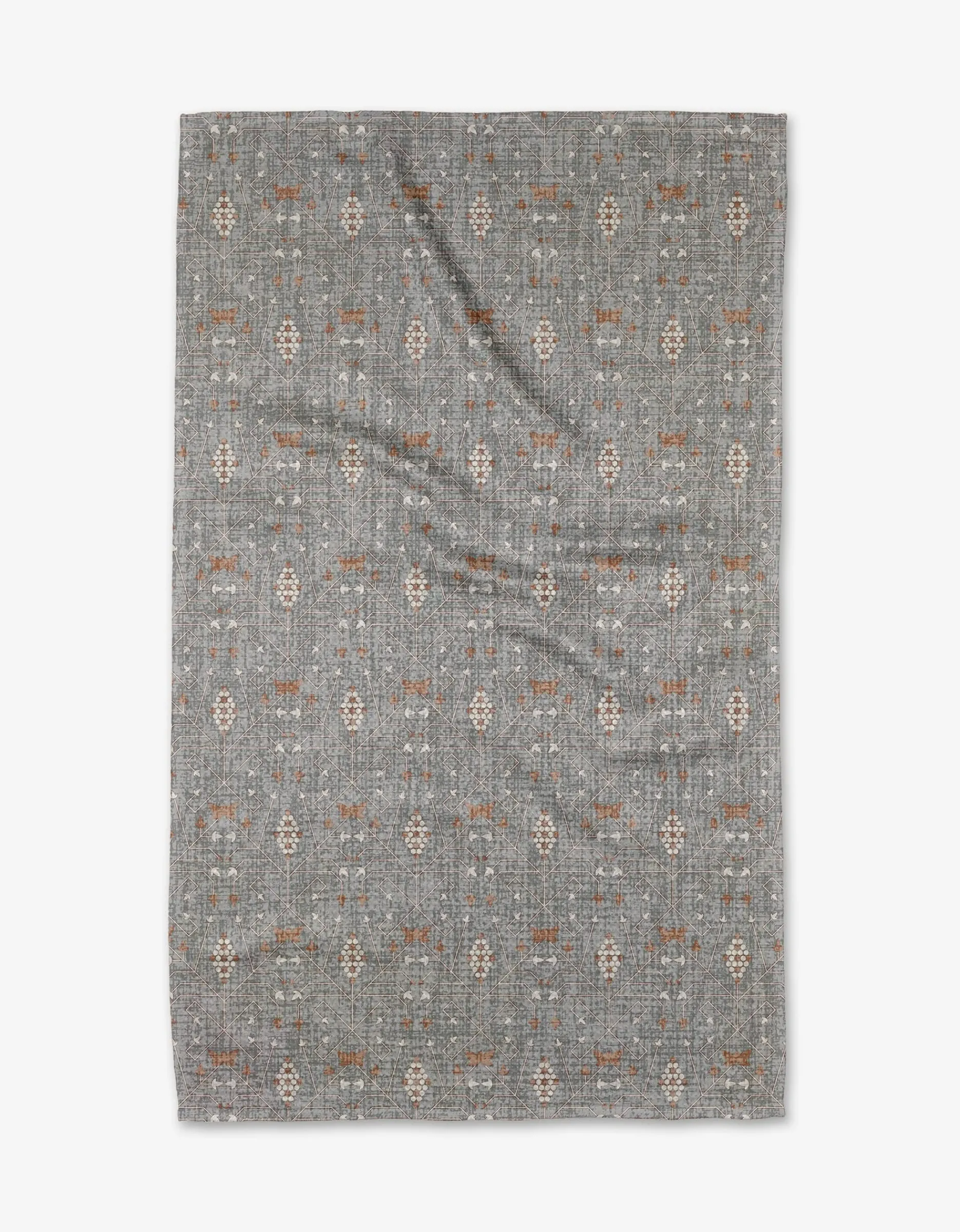 GEOMETRY Rulon Grey Tea Towel