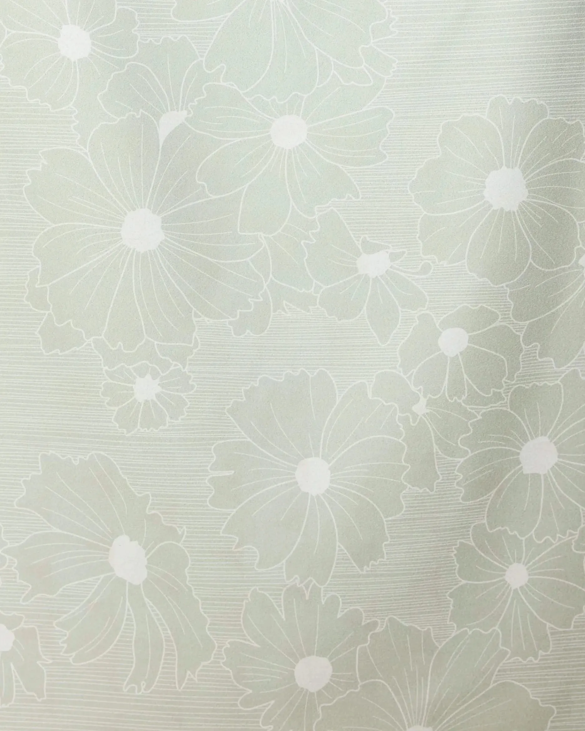 GEOMETRY Sage Petals Beach Towel