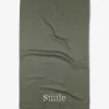GEOMETRY Sage Smile Tea Towel