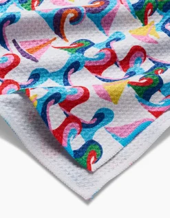 GEOMETRY Sail Safe Tea Towel