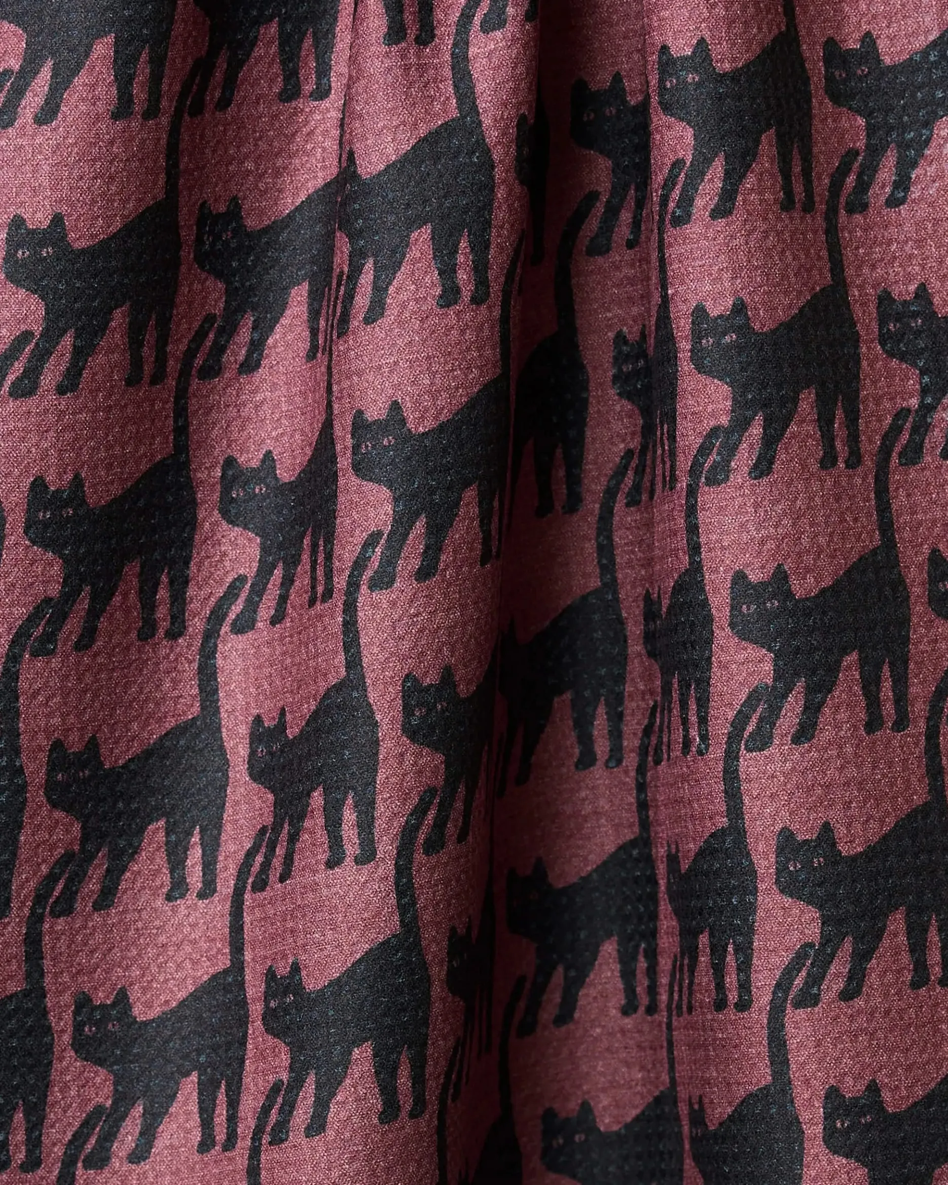 GEOMETRY Salem Cat Tea Towel