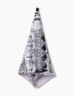 GEOMETRY San Francisco Tea Towel