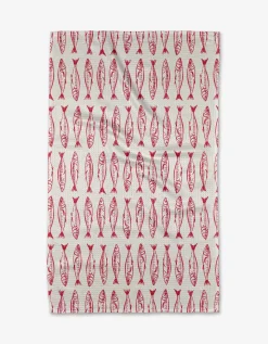 GEOMETRY Sardine Stripes Tea Towel