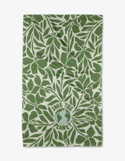GEOMETRY Save the Planet Tea Towel