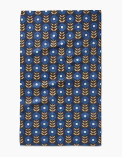 GEOMETRY Scandi Floral Tea Towel