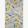 GEOMETRY School Days Light Tea Towel