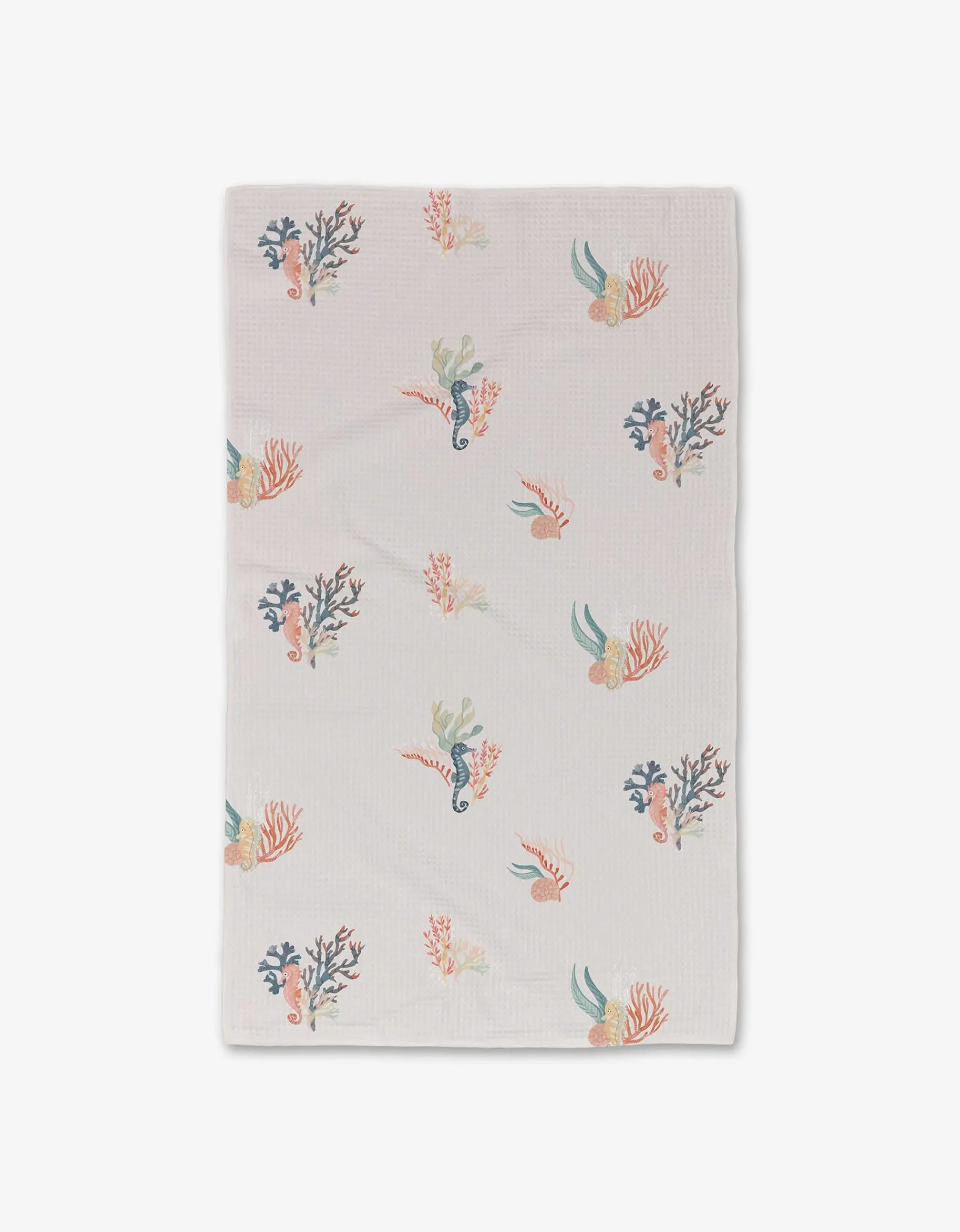 GEOMETRY Seahorse Serendipity Luxe Hand Towel