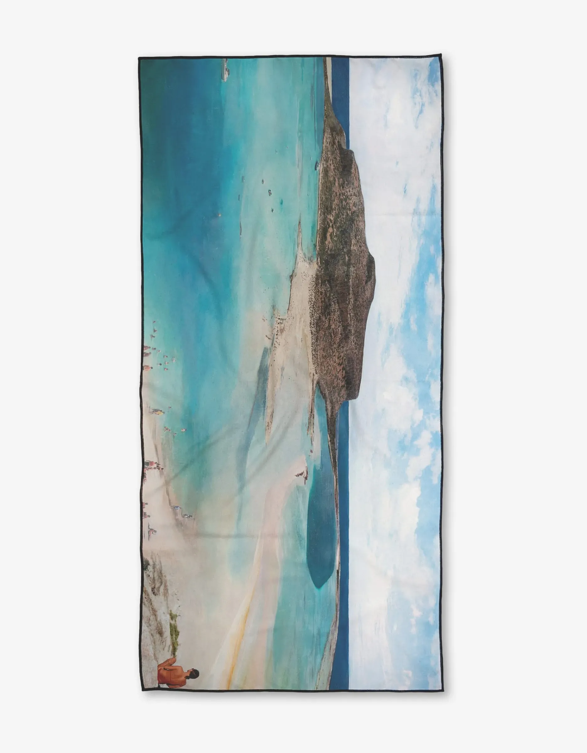 GEOMETRY Seaside Rendezvous Beach Towel