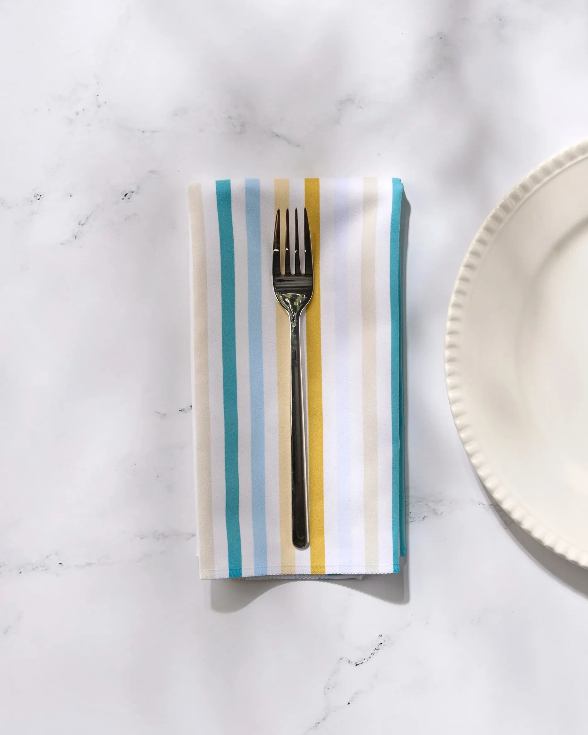 GEOMETRY Seaside Sunshine Dinner Napkin Set
