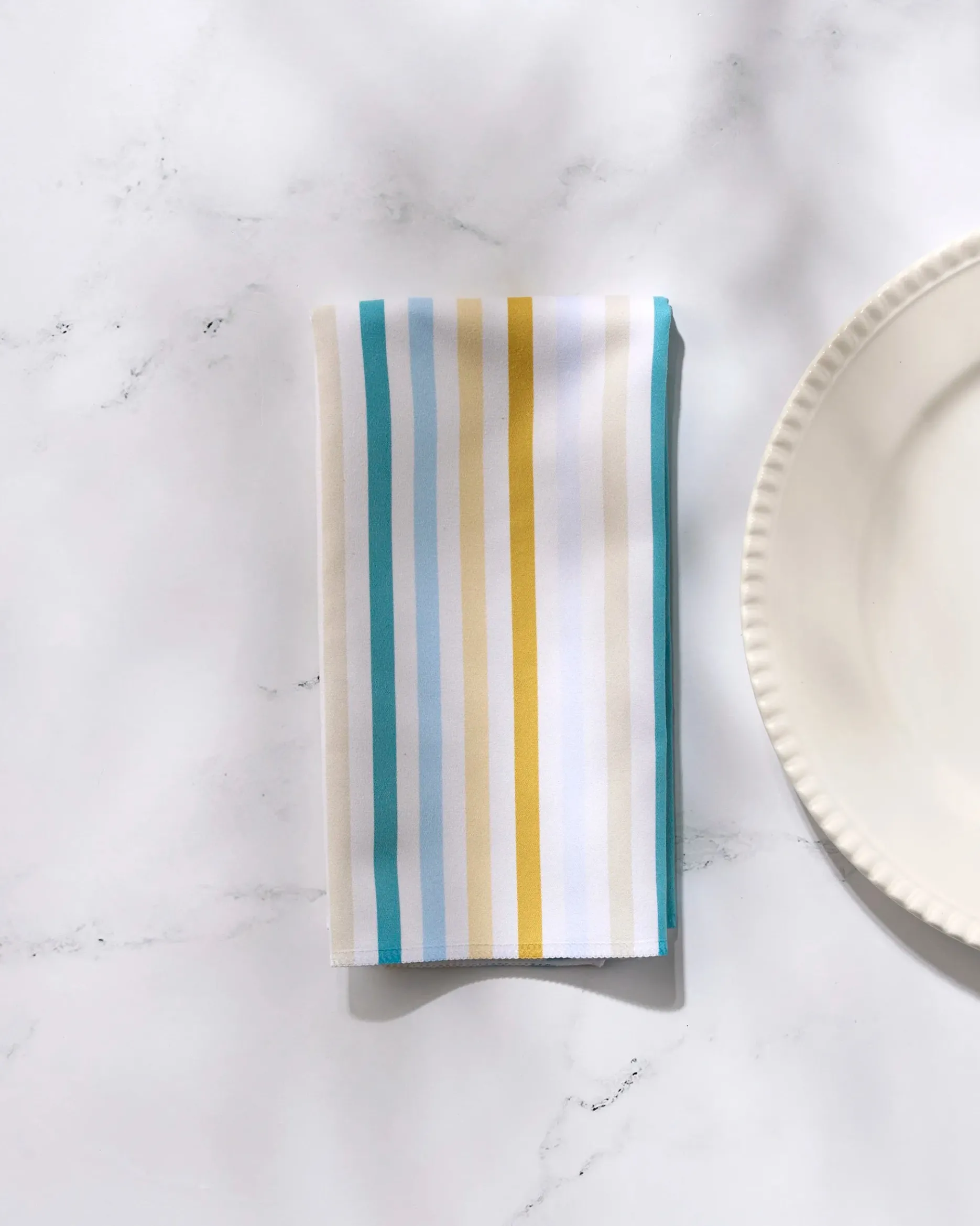 GEOMETRY Seaside Sunshine Dinner Napkin Set