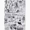 GEOMETRY Seattle Tea Towel