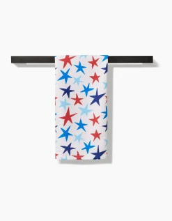 GEOMETRY Seeing Stars Tea Towel