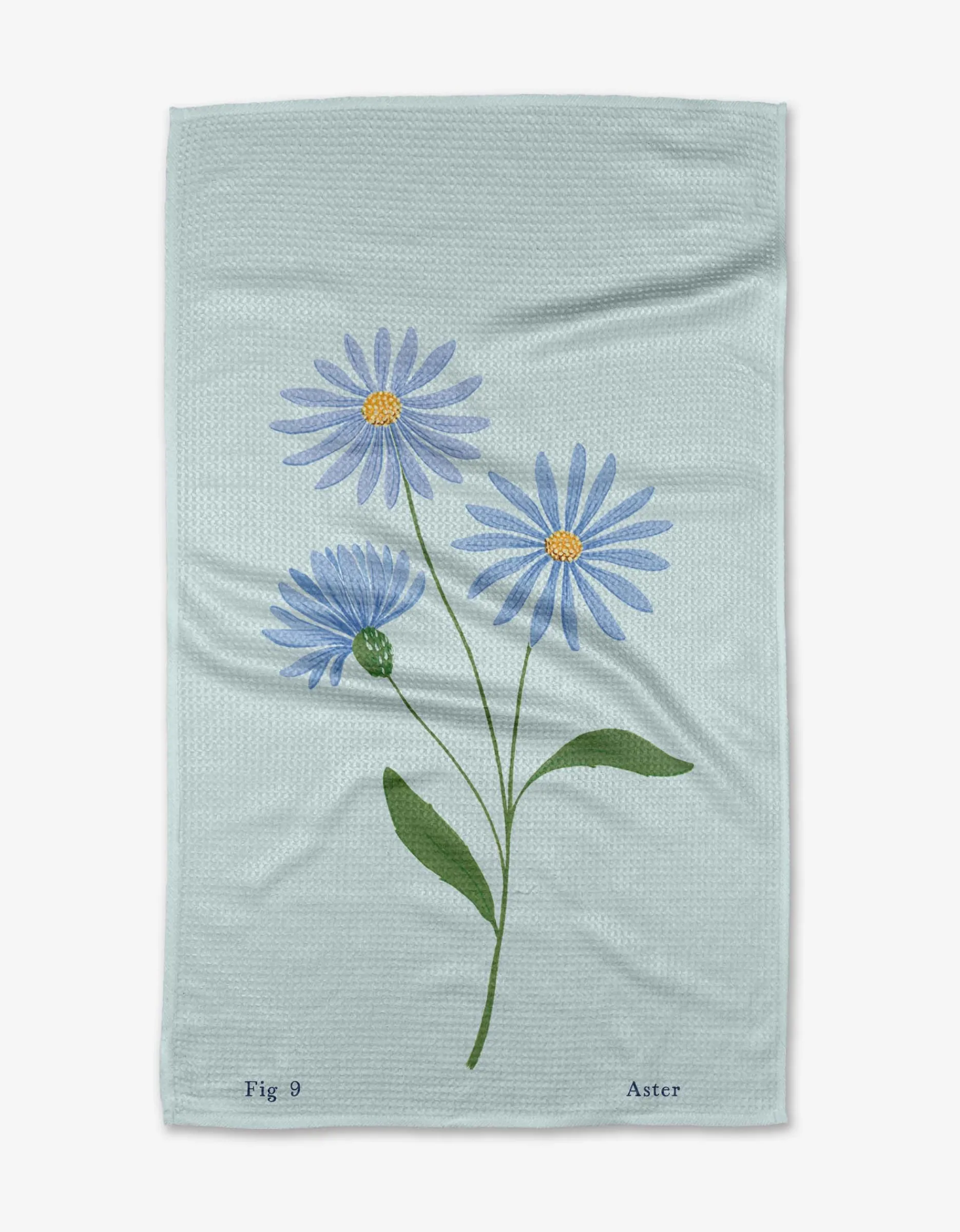 GEOMETRY September Aster Tea Towel