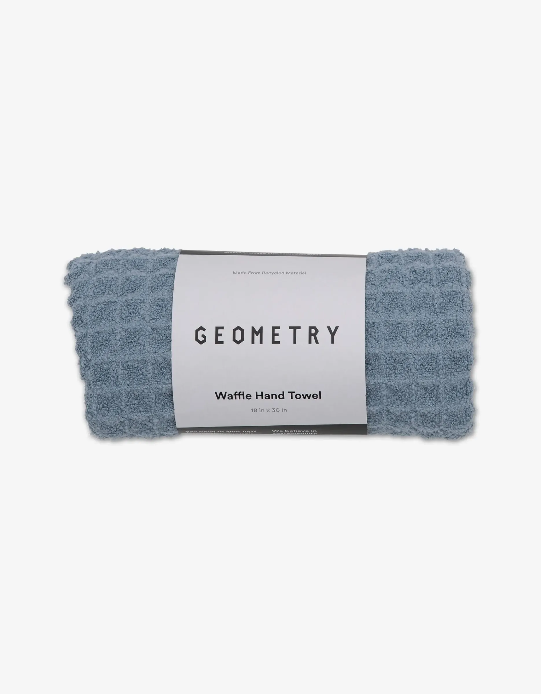 GEOMETRY Sky Waffle Hand Towel