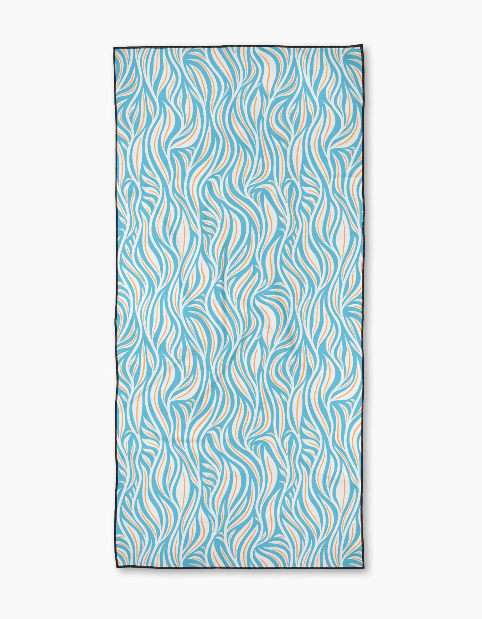 GEOMETRY Sky Willow Wave Beach Towel