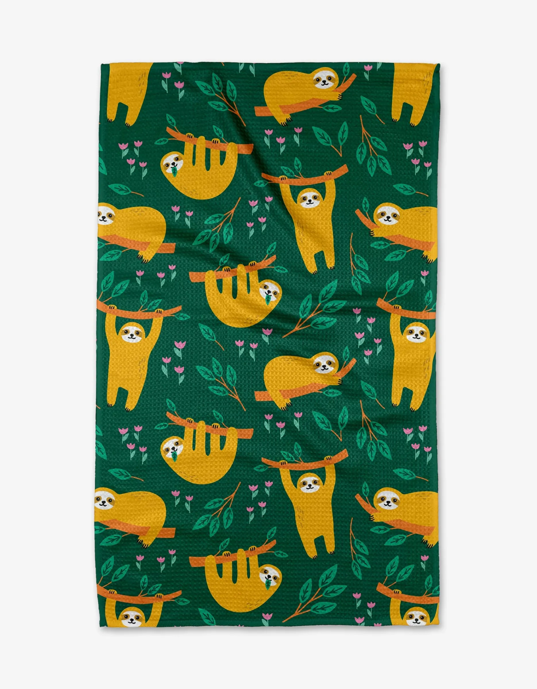 GEOMETRY Sloths Tea Towel