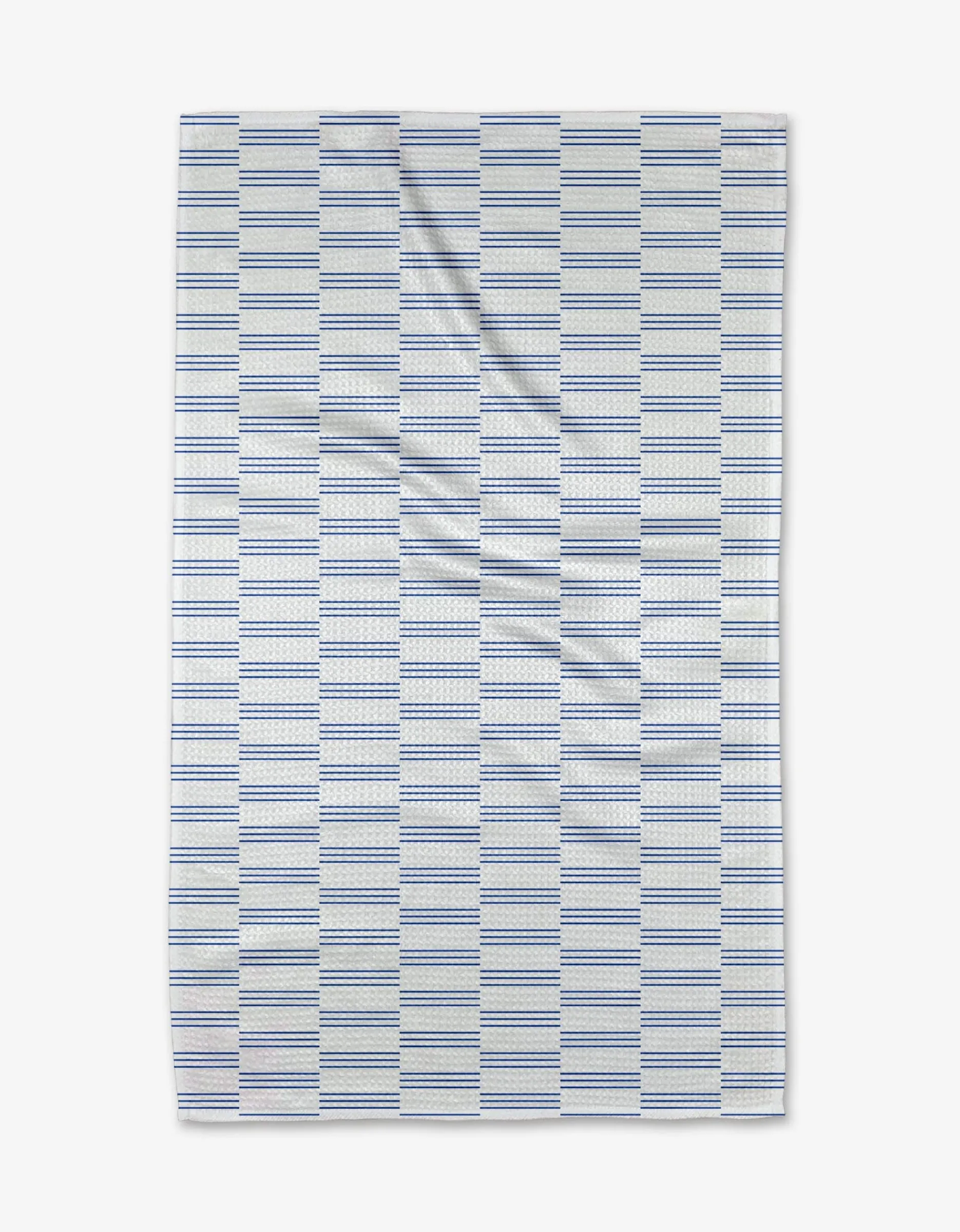 GEOMETRY Small Stripe - Navy Tea Towel
