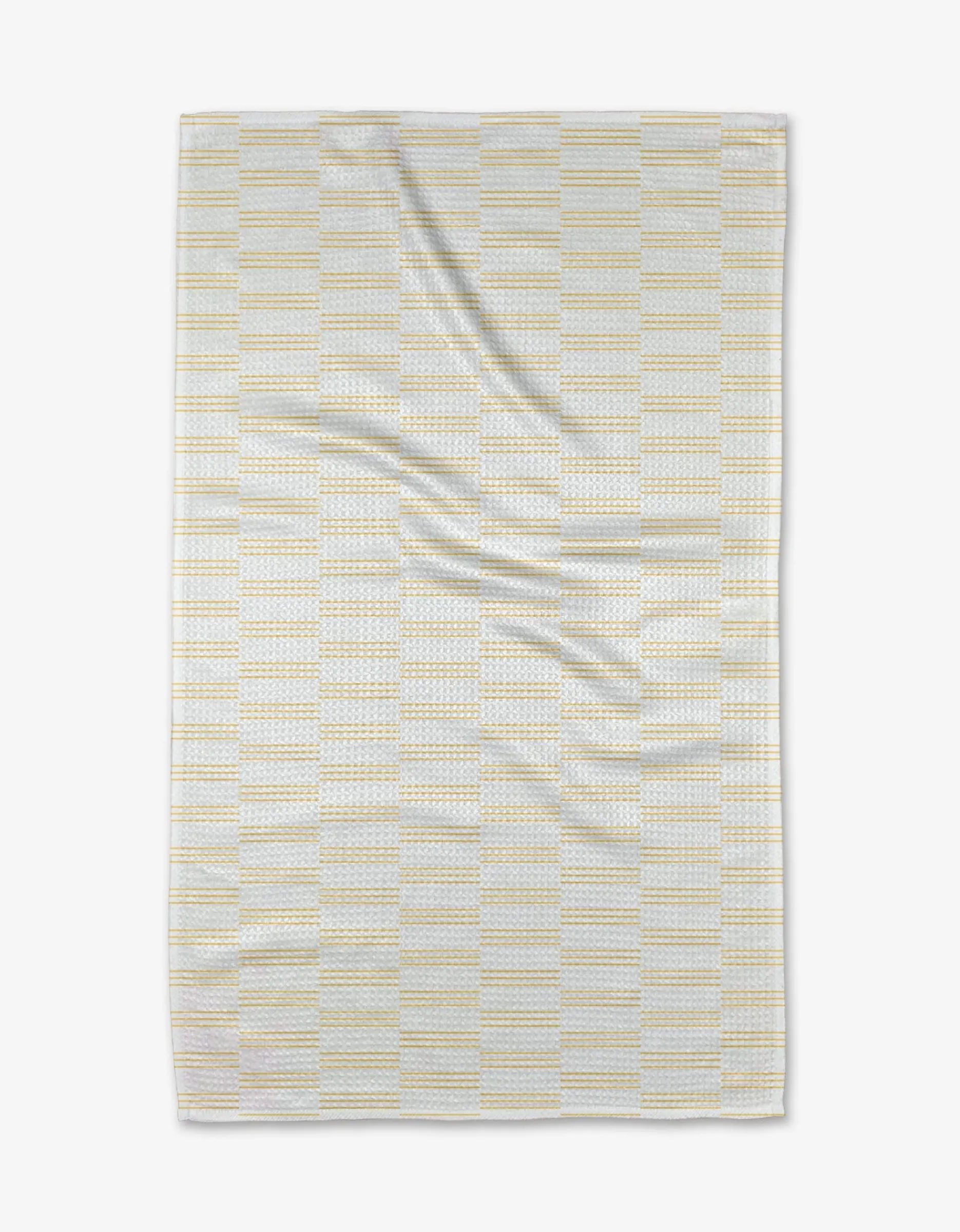 GEOMETRY Small Stripe - Yellow Tea Towel