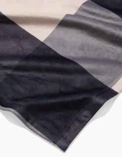 GEOMETRY Snowy Gingham Butter Blanket