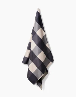 GEOMETRY Snowy Gingham Butter Blanket