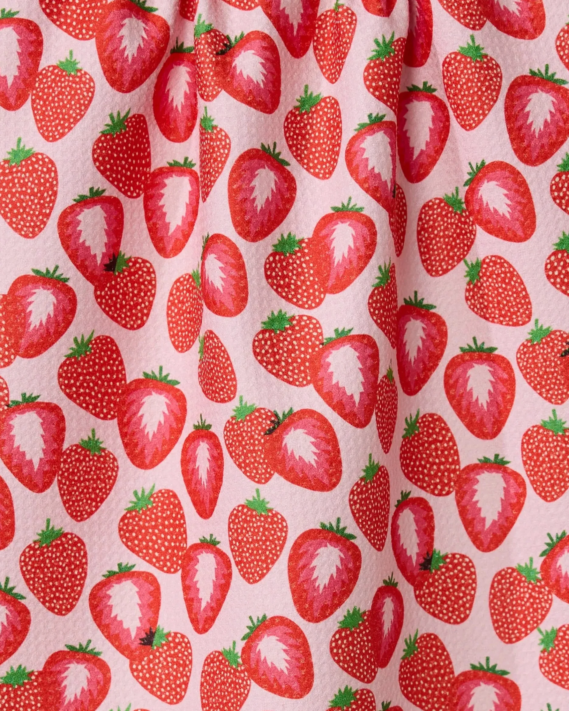 GEOMETRY So Many Strawberries Tea Towel