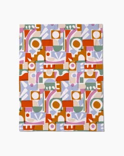 GEOMETRY Soft Cutouts Garden Butter Blanket